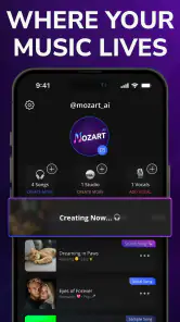 Gerador de música - Mozart AI screenshot