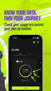 get eSIM travel screenshot