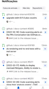 GitHub screenshot