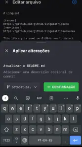 GitHub screenshot