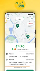 Glovo Rider para estafetas screenshot