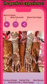 Gol Tikki Mehndi Design Simple screenshot
