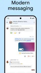 Google Chat screenshot