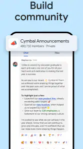 Google Chat screenshot
