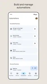 Google Home screenshot