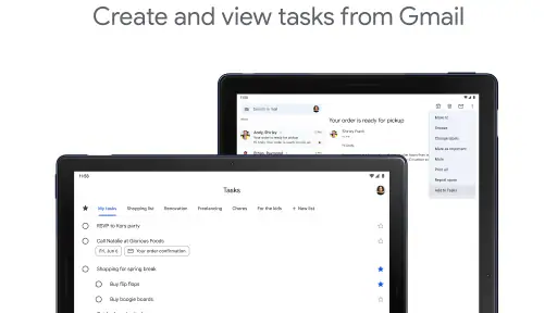 Google Tarefas screenshot