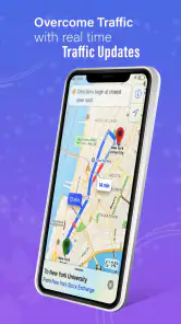 GPS, mapas, navegação por voz screenshot