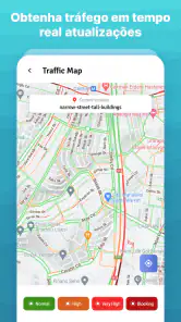 GPS navegação mapa instruções screenshot