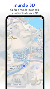 GPS satélite mapa da terra screenshot
