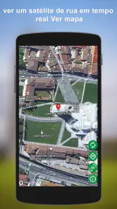 GPS satélite mapa da terra Ver screenshot