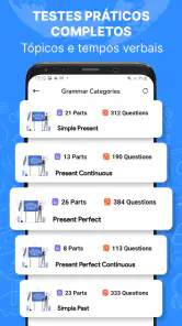 Gramática inglesa screenshot