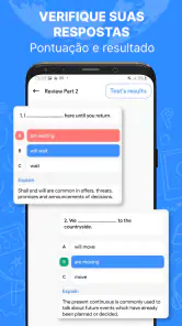 Gramática inglesa screenshot