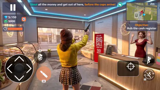 Grand Crime RP Life Simulator screenshot
