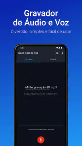 Gravador de Voz Fácil Pro screenshot