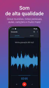 Gravador de Voz Fácil Pro screenshot