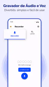 Gravador de Voz - Gravação Voz screenshot