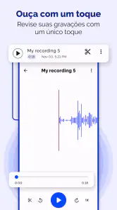 Gravador de Voz - Gravação Voz screenshot