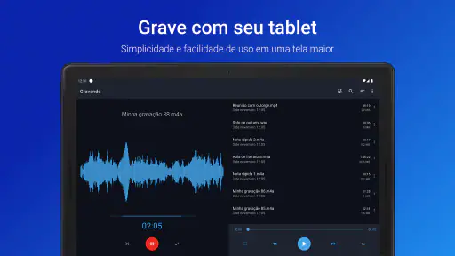 Gravador Voz Fácil screenshot
