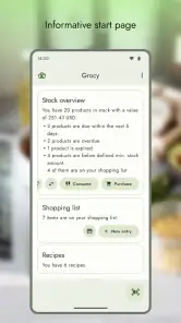 Grocy: Unlock Key screenshot