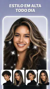 Hairisi: Cabelo IA e Cor screenshot