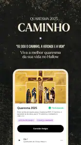 Hallow: Meditação Católica screenshot
