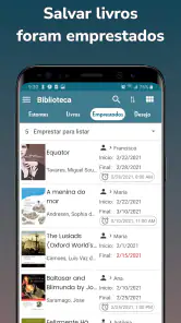Handy Library: organize livros screenshot