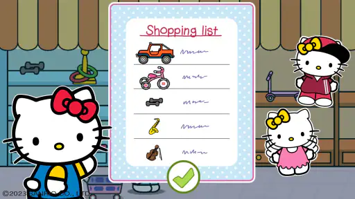 Hello Kitty: Supermercado screenshot