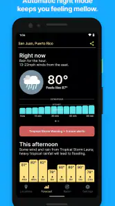 Hello Weather screenshot