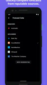 Hello Weather screenshot