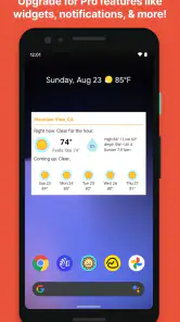 Hello Weather screenshot