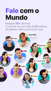 HelloTalk aprender idiomas screenshot