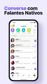 HelloTalk aprender idiomas screenshot