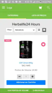 Herbalife Brasil screenshot