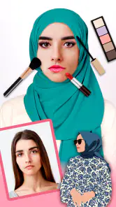Hijab - ternos indianos screenshot
