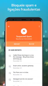 Hiya - ID/bloqueio de chamada screenshot