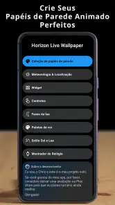 Horizon Live Papéis de Parede screenshot