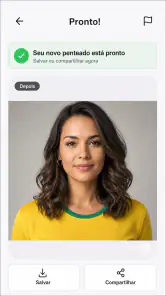 IA Cor de Cabelo e Penteados screenshot