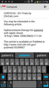 ICU Trials by ClinCalc screenshot
