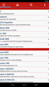 ICU Trials by ClinCalc screenshot