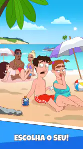 Idle Guy: Rico vida simulação screenshot