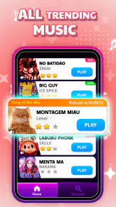 Ídolo Cantor: Jogo de Piano screenshot