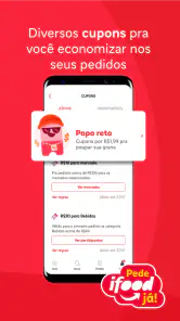 iFood comida e mercado em casa screenshot