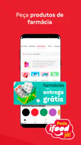 iFood comida e mercado em casa screenshot