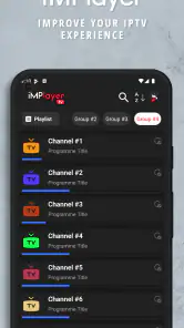iMPlayer Mobile IPTV Player screenshot