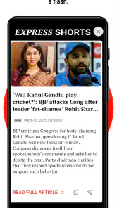 Indian Express: News & Epapers screenshot