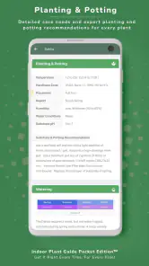 Indoor Plant Guide Pocket Ed. screenshot