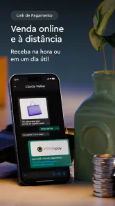 InfinitePay Tap, Conta, Cartão screenshot