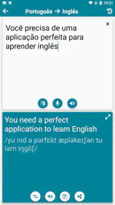 Inglês - Português screenshot