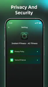 Instant Fitness - AI Fitness screenshot