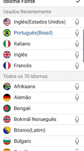 Instant Tradutor de voz screenshot